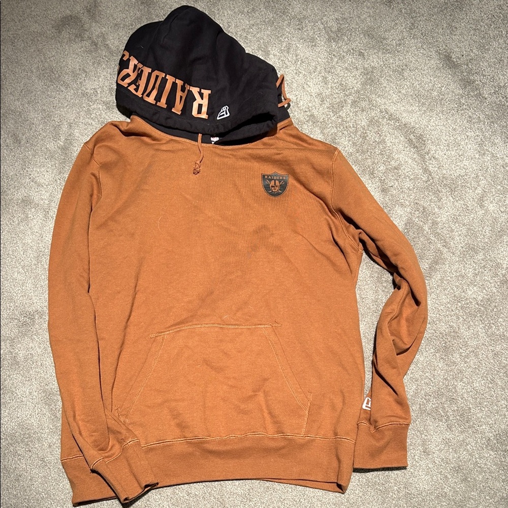 Raiders Brown Hoodie
